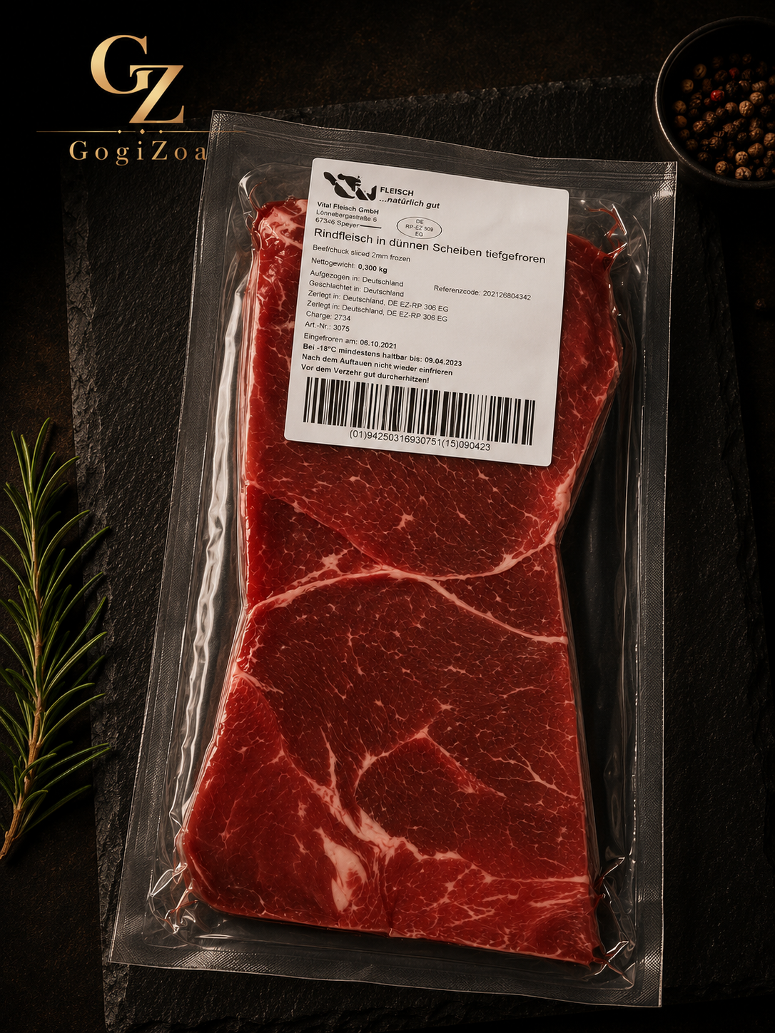 Beef Sliced 1.5-2mm / 소불고기용 p.KG