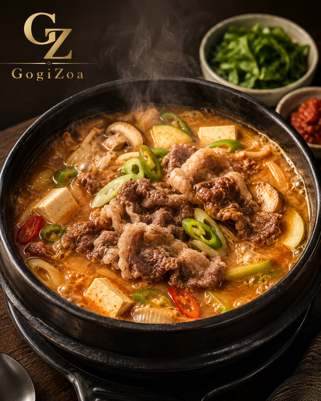 Beef Brisket Slieced 1.5-2mm/차돌박이 p.KG
