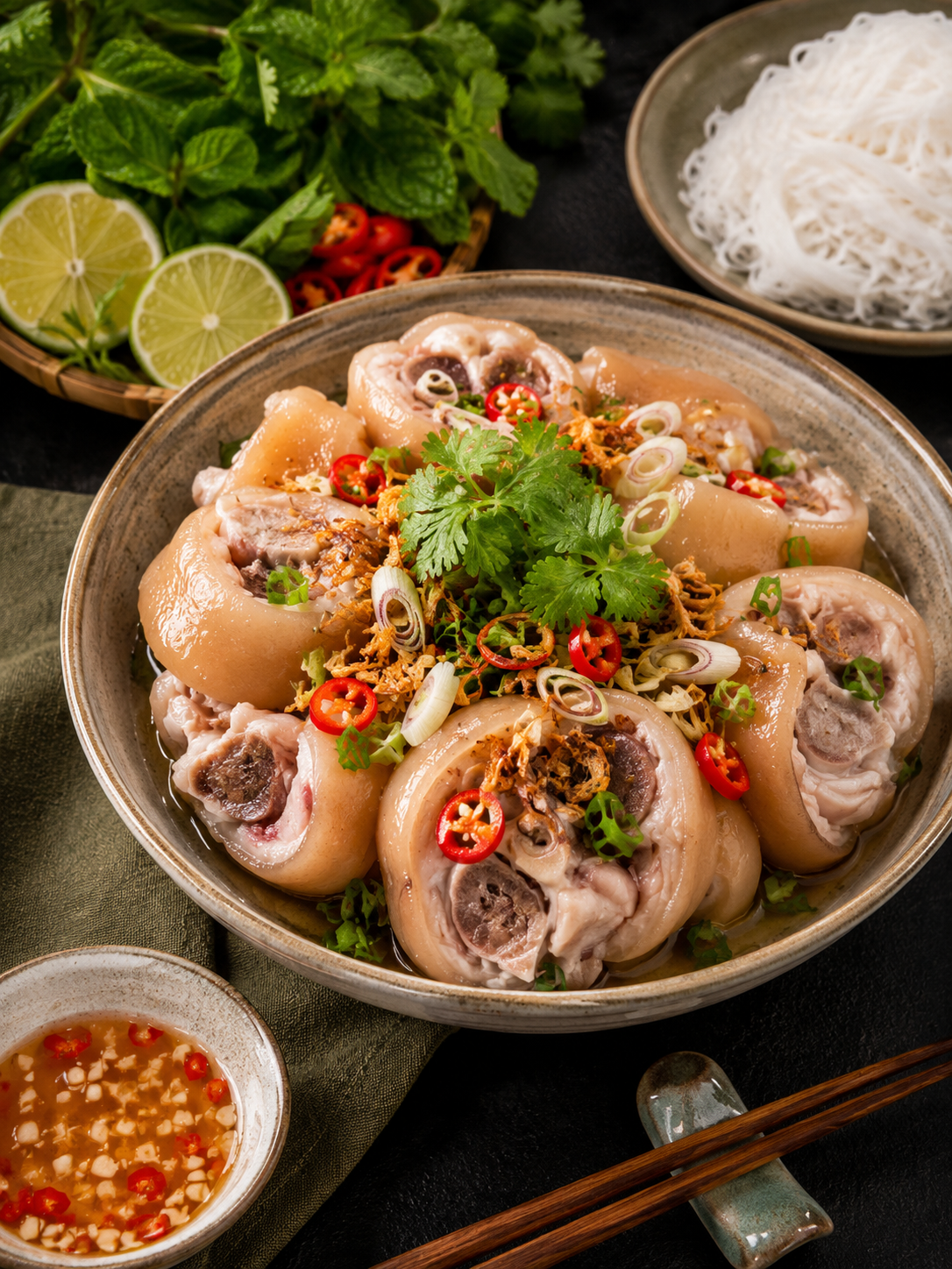Pork Gesägte Hinterfüße/절삭후족 p.KG